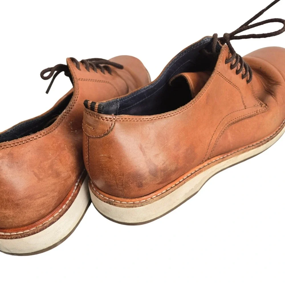 Cole Haan Grand OS‎ Men's Brown Leather Oxford Shoes Business CasualSize 11M